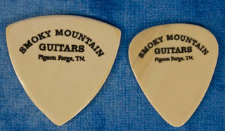 Don't forget your pick Smoky Mountain Guitars in Pigeon Forge, TN