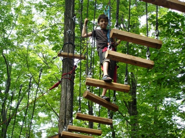 Kids love Ropes Courses