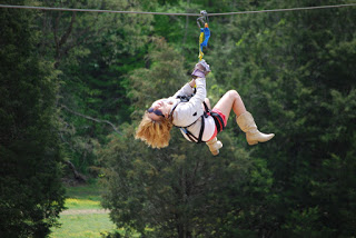 Longest zipline in the Smokies