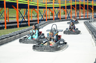 Elevated track for family fun