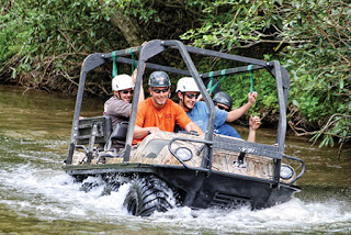 ATV adventure in the Smokies near Pigeon Forge