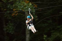 Zipline near Pigeon Forge
