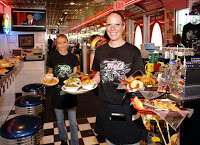 Great food friendly waitresses