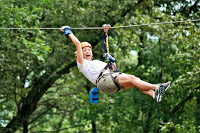 Largest canoy course in Pigeon Forge