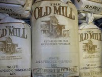 Stone ground products at the Old Mill General Store