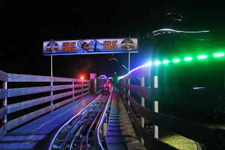 alpine coaster lighted track