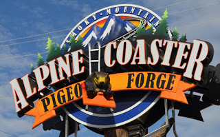 alpine coaster sign