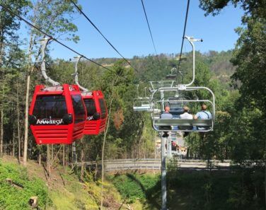 Chondola Chairlift Gatlinburg TN