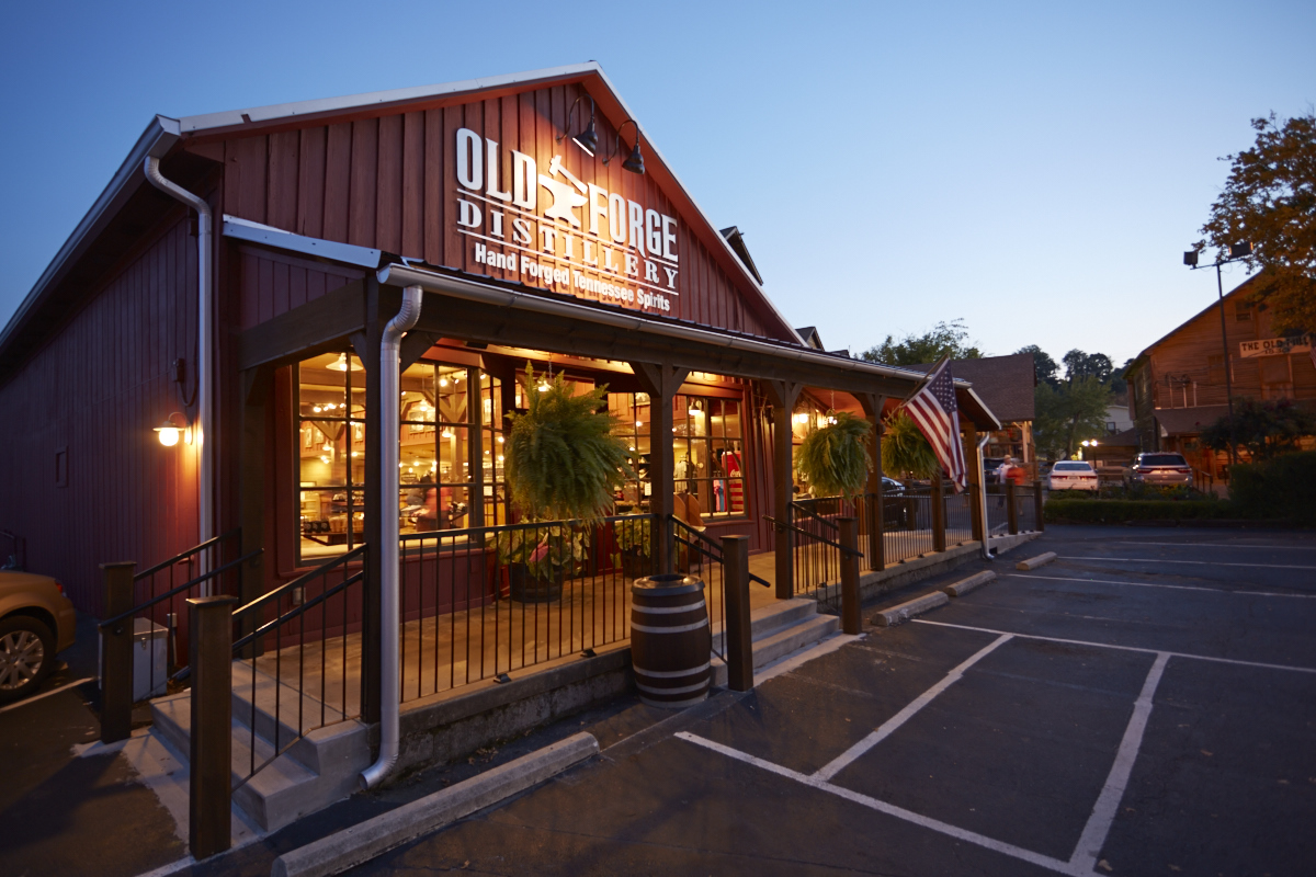 BouOld Forge Distillery Pigeon Forge Couponrbon, Vodka spirits in Smokies