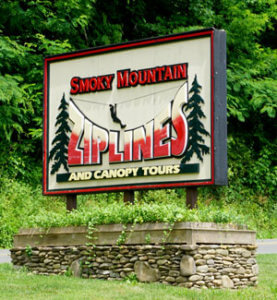 Smoky-Mountain-Zipline-sign Smoky-Mountain-Zipline-sign