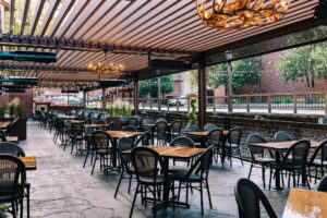 Howards Restaurant Gatlinburg, Patio, Best Food In the Smoky Mountains