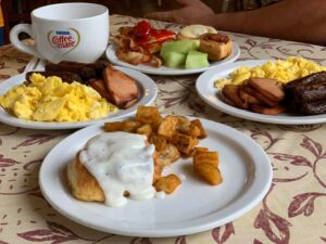 Reagan's House of Pancakes Breakfast