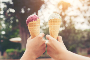 Holding Ice Cream 