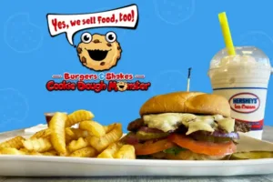 Cookie Dough Monster Burger & Shakes