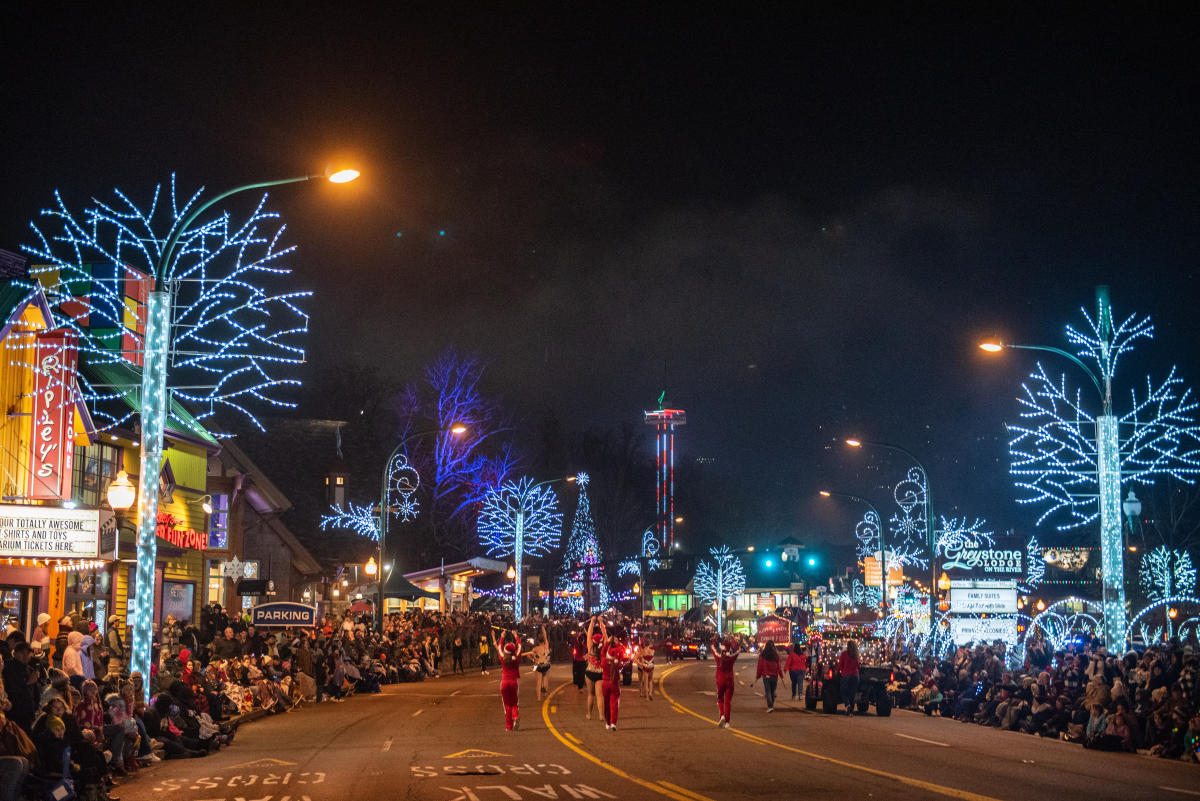 Fantasy of Lights Christmas Parade Gatlinburg