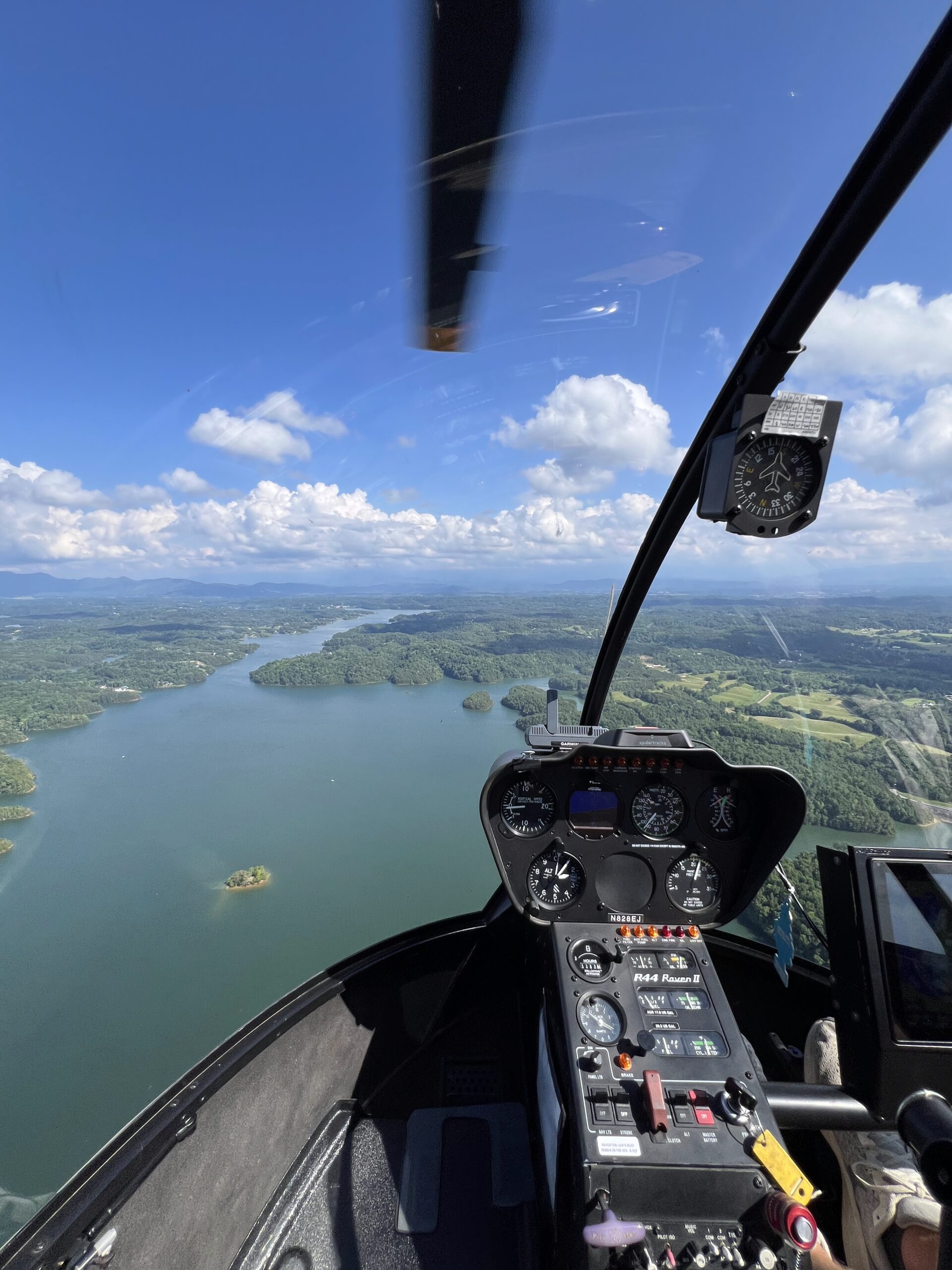 Helicopter Cockpit View
