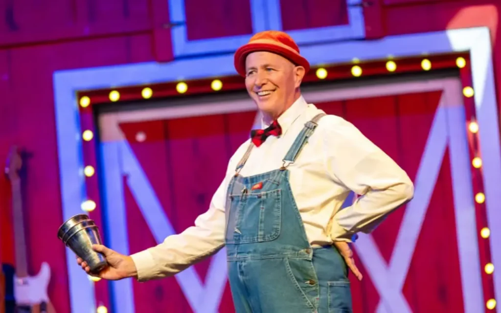 Comedian Performing at Comedy Barn