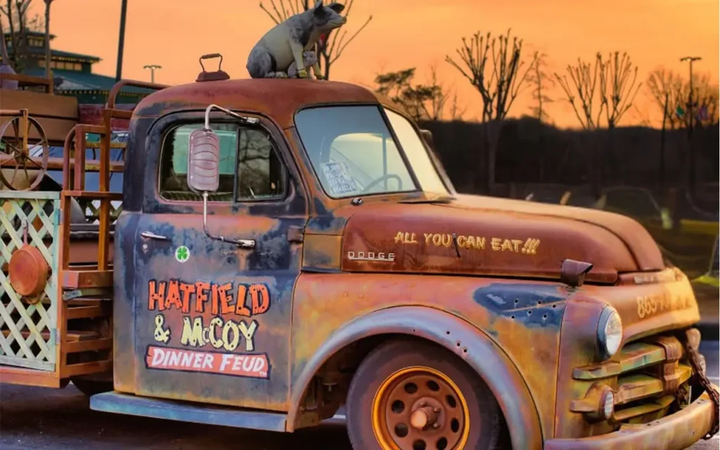 Family Truck at Hatfield and McCoy