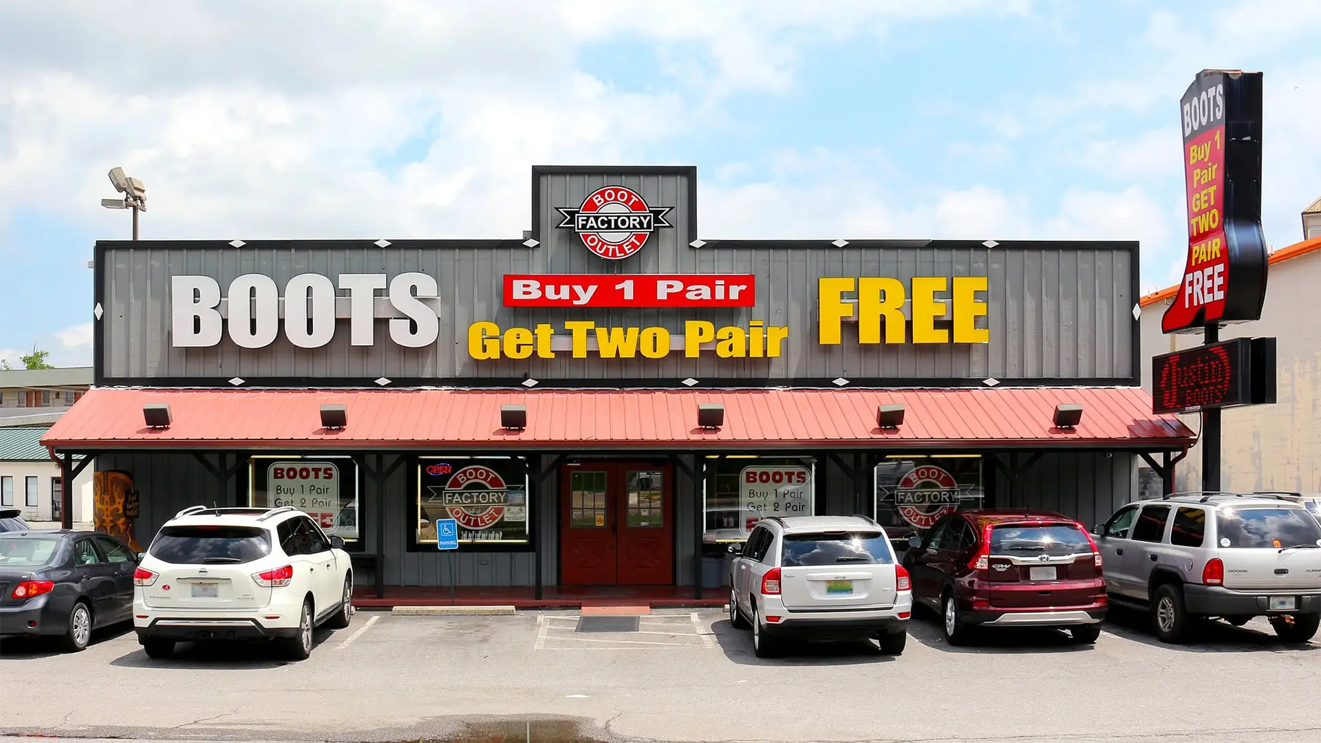 Boot Factory Outlet Pigeon Forge Tennessee