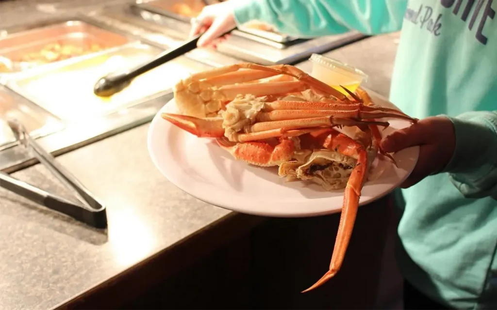 Crab Legs at Captain Jims Seafood