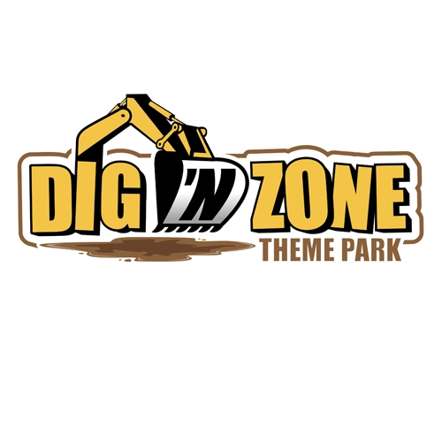 DigNZone Theme Park Logo