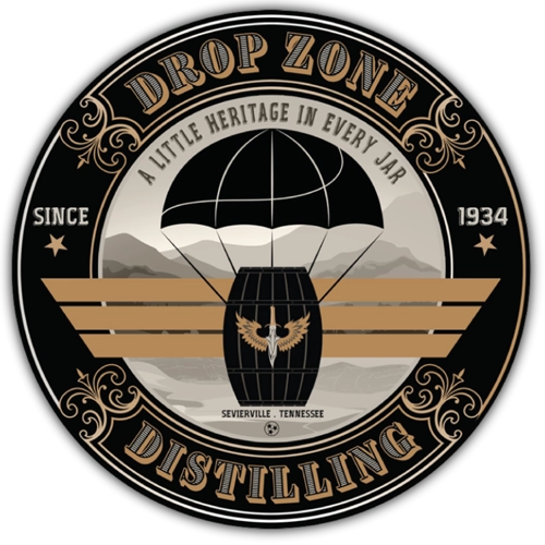 Drop Zone Distilling Co Logo