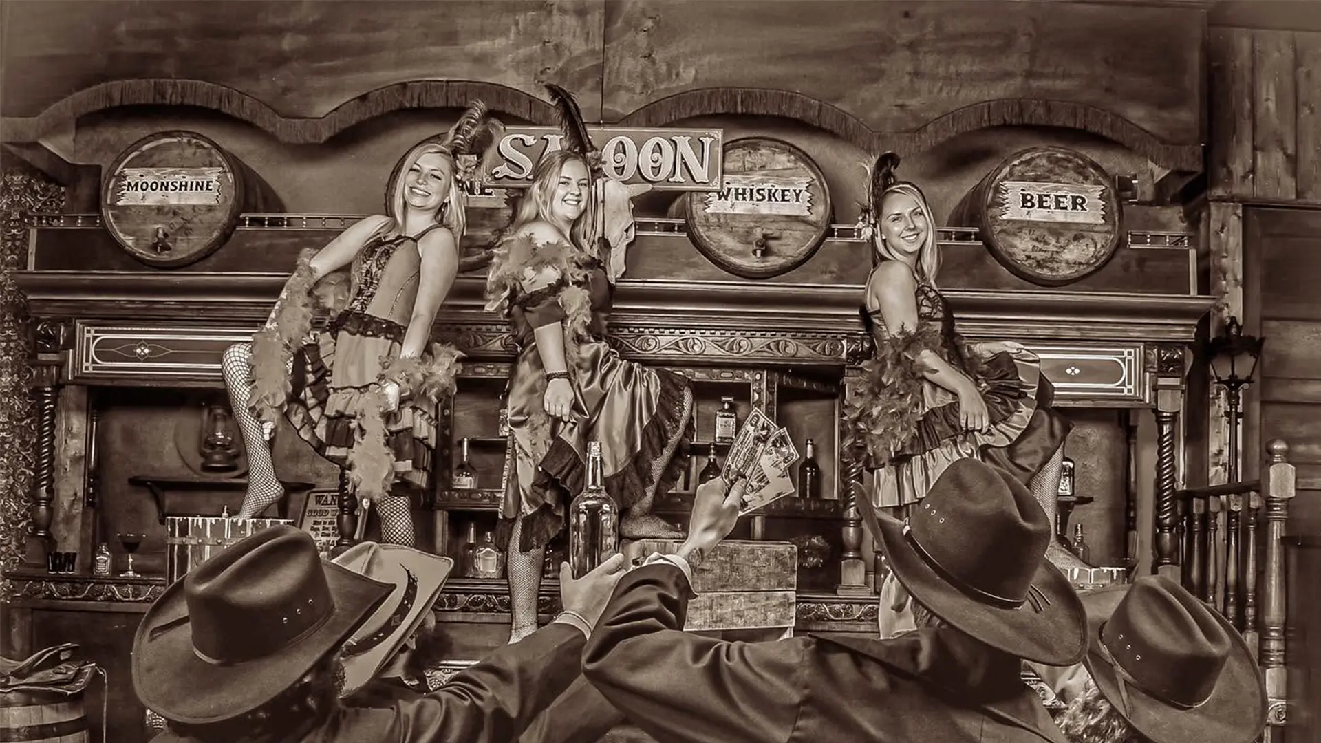 Four Bandits Old Time Photo Pigeno Forge Tennessee