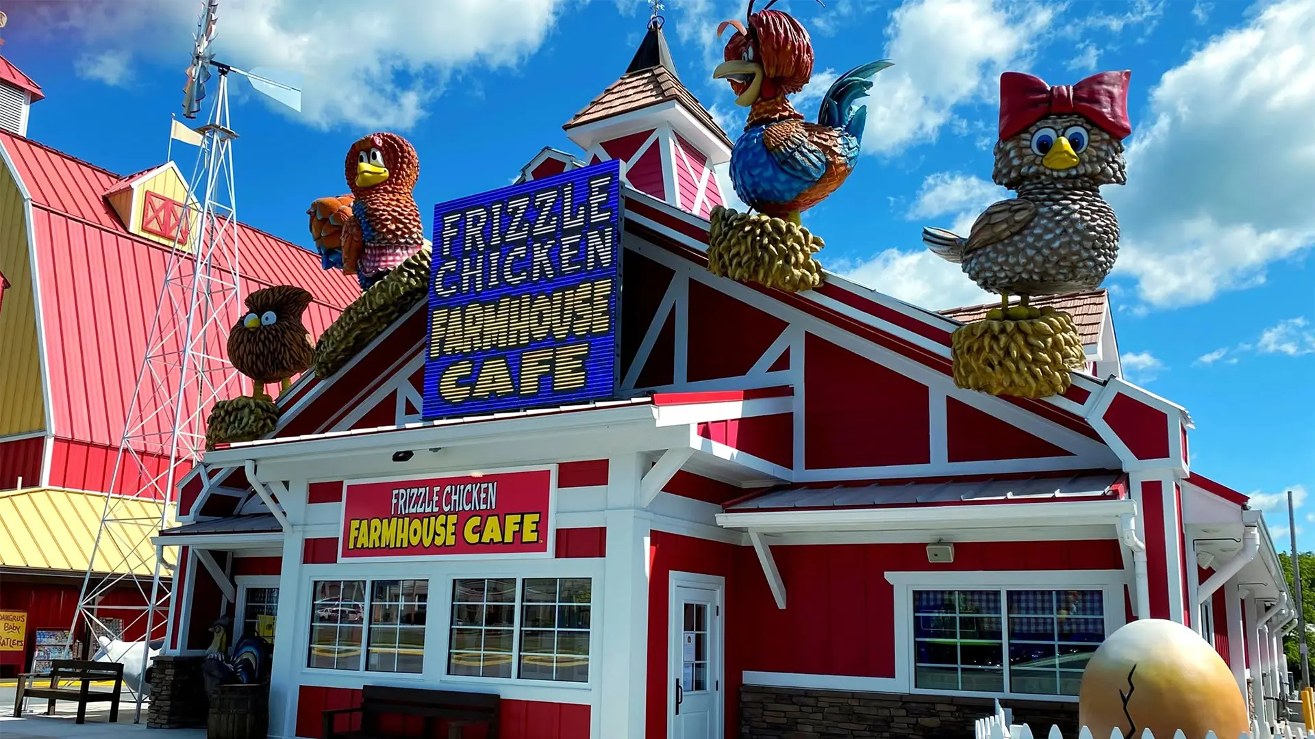 Frizzle Chicken Cafe Pigeon Forge Tennessee