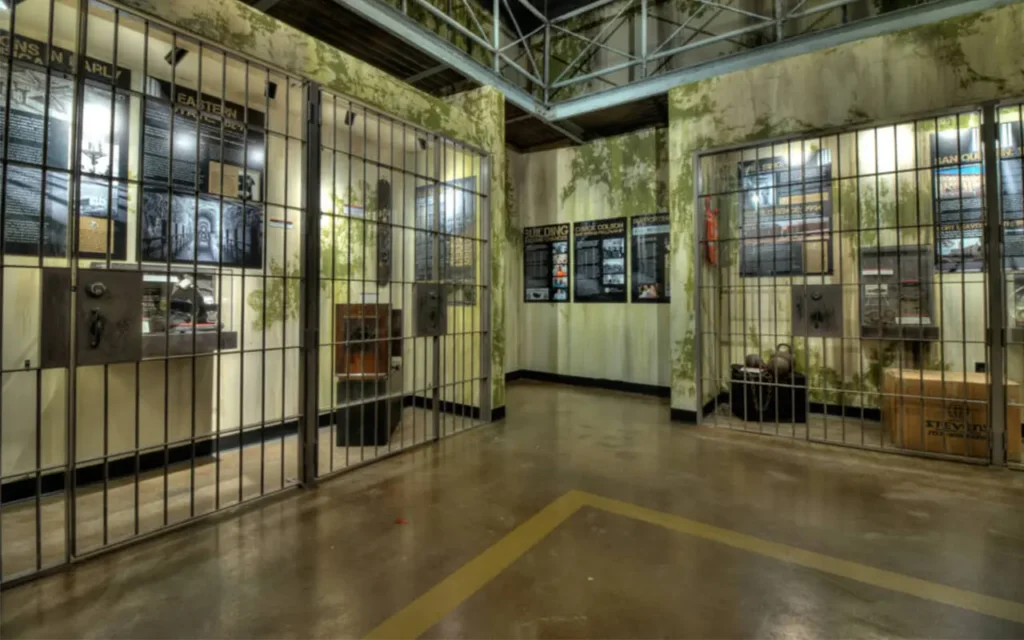 Inside of Jail at Alcatraz East Crime Museum