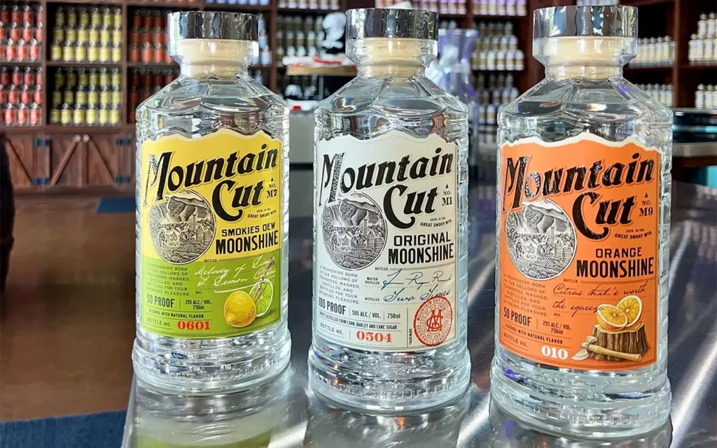 Moonshine Flavors at Mountain Cut Distillery