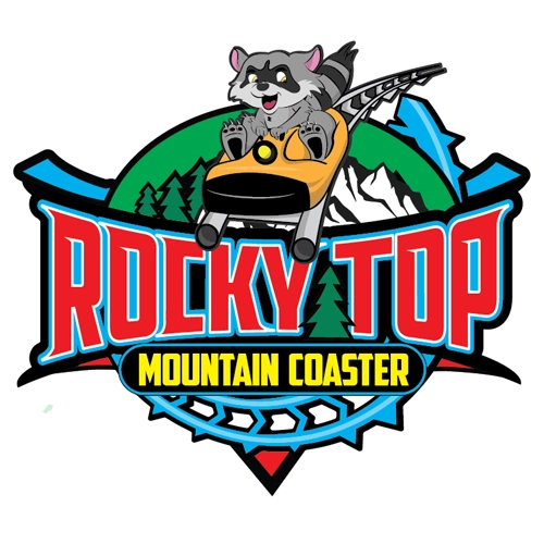 Rocky Top Mountain Coaster Logo