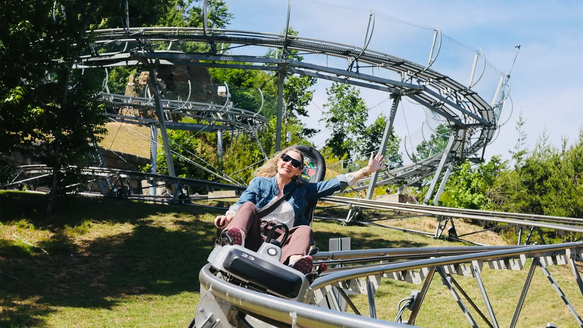 Rocky Top Mountain Coaster in Pigeon Forge Tennessee