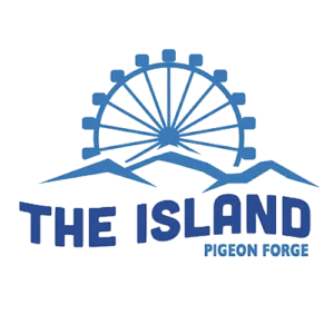 The Island Pigeon Forge logo