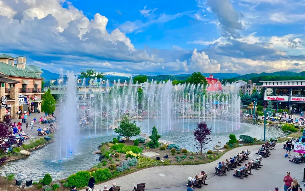 Water Show at The Island