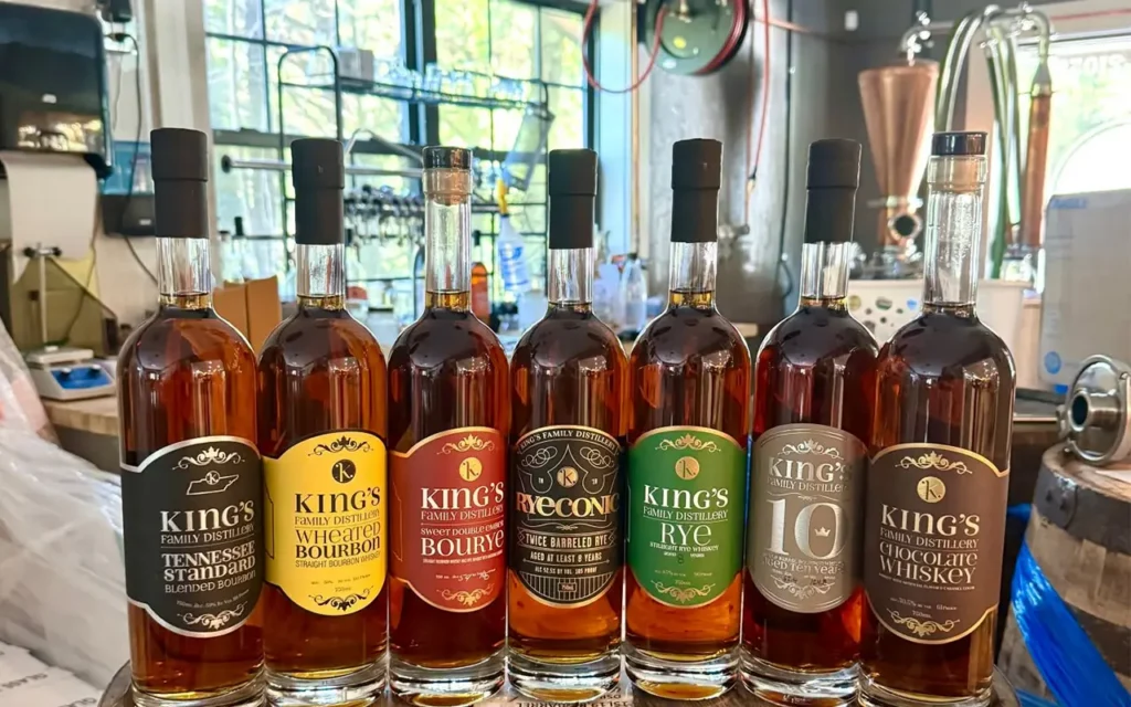 Whiskey Flavors at Kings Family Distillery