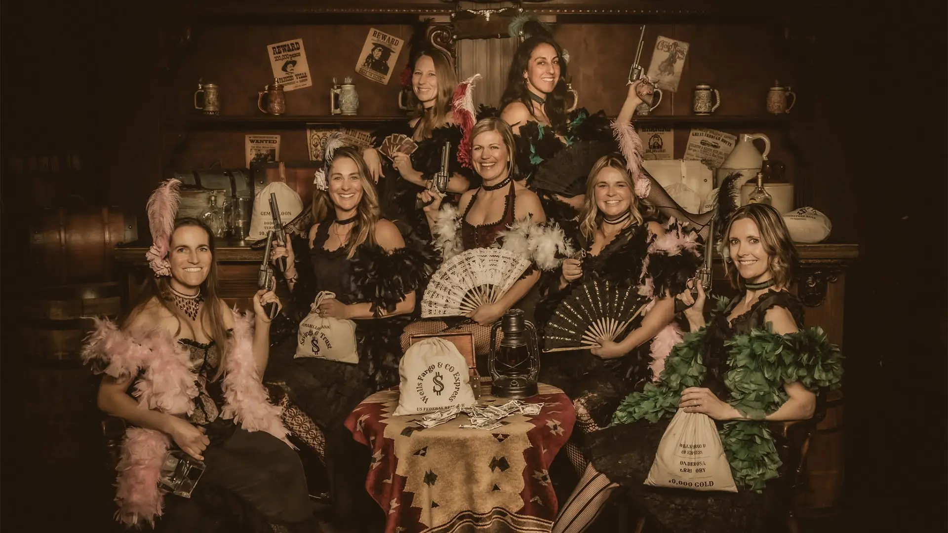 Wild Gals Old Time Photo Pigeon Forge Tennessee