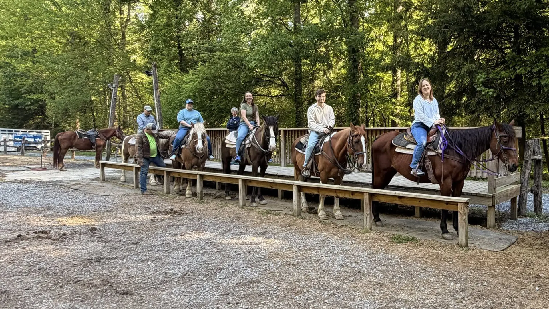 Sugarlands Riding Stables Townsend Tennessee
