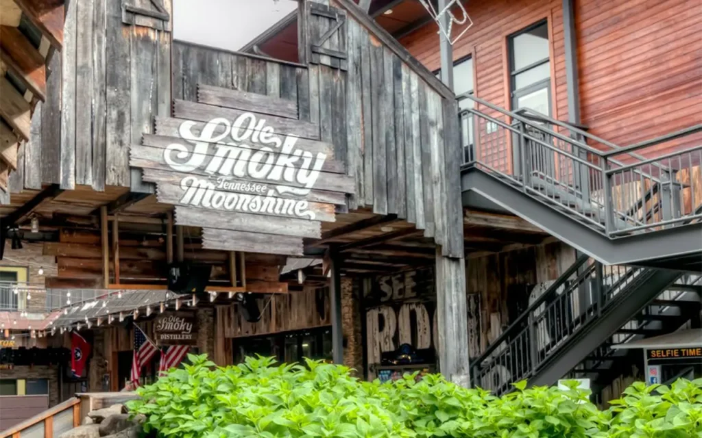 Outside Patio at Ole Smoky Whiskey