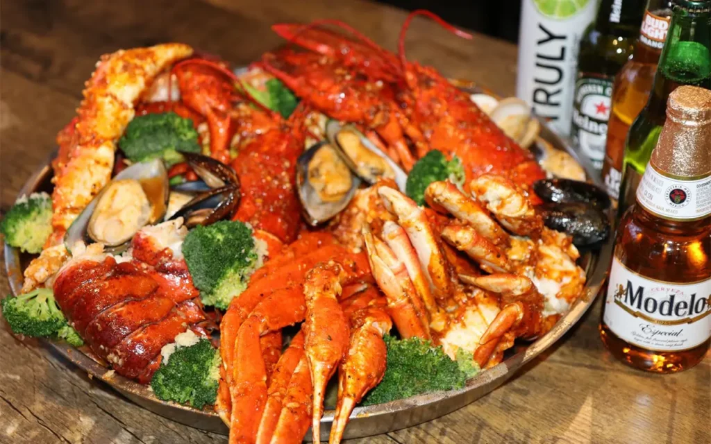Storming Crab Crab Legs on Table